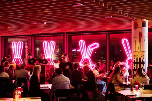Chin Chin — the room in full flow